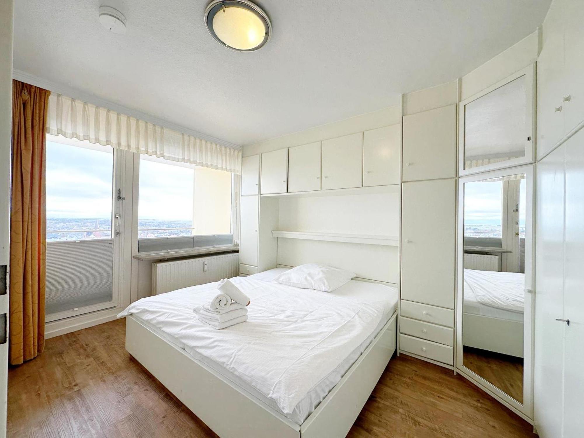 Haus Metropol App 327 Mit Meerblick Und Cityblick 3 Balkone ヴェスターラント エクステリア 写真