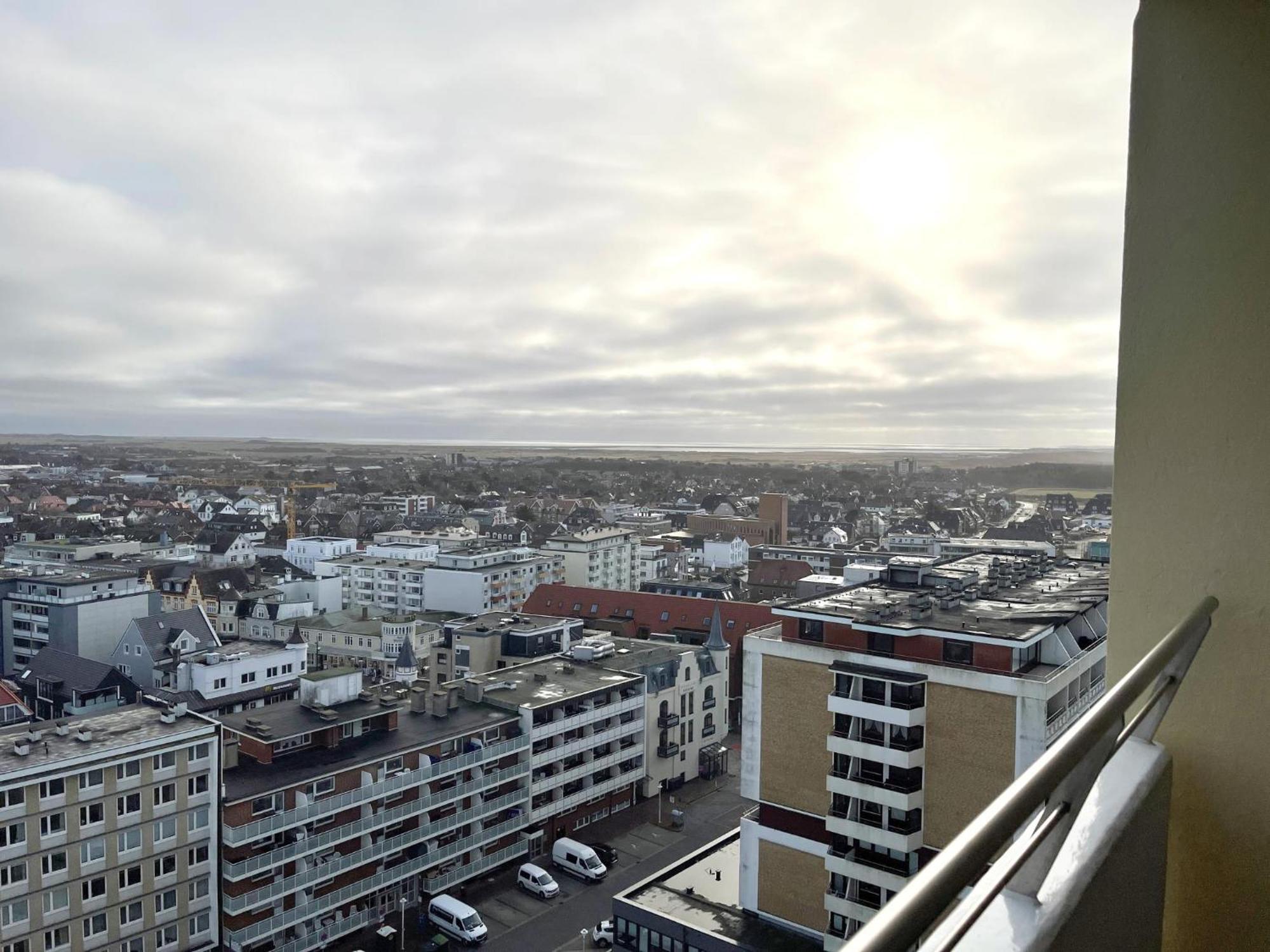 Haus Metropol App 327 Mit Meerblick Und Cityblick 3 Balkone ヴェスターラント エクステリア 写真