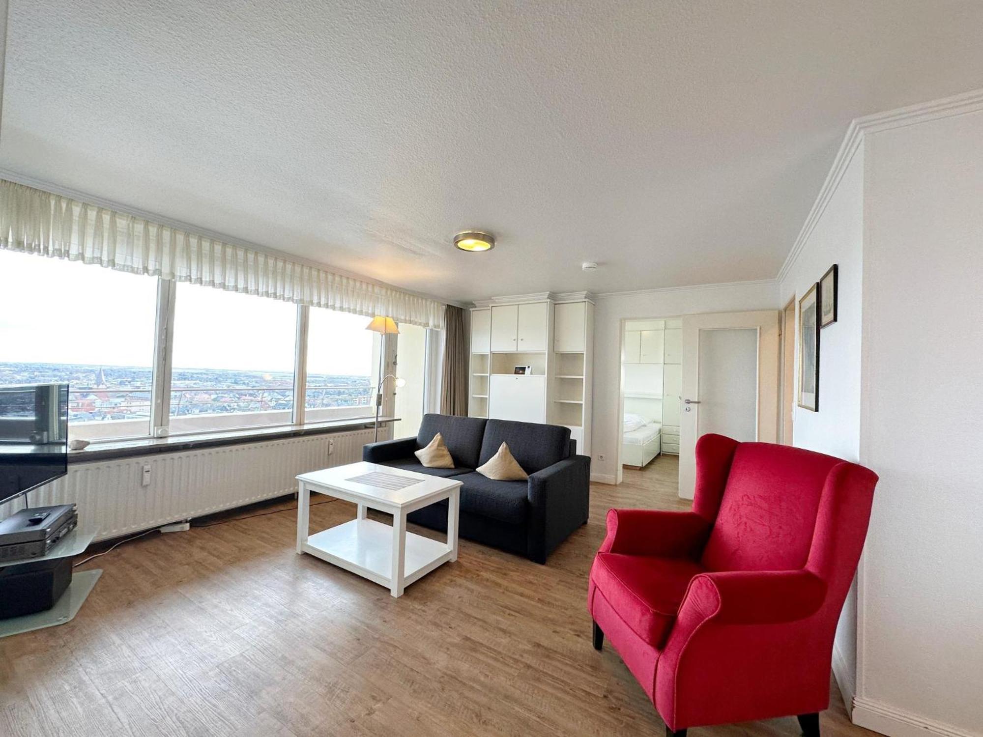 Haus Metropol App 327 Mit Meerblick Und Cityblick 3 Balkone ヴェスターラント エクステリア 写真
